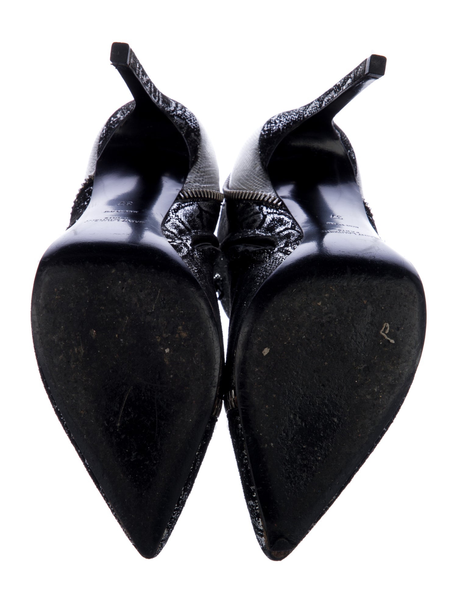 Saint Laurent Leather Boots